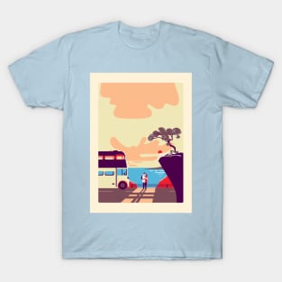 Couple and bus T-Shirt